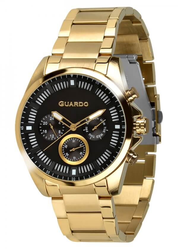 Zegarek Guardo 011123-2 Złoty