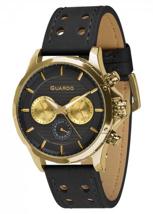 Zegarek Guardo 011456-3 Złoty