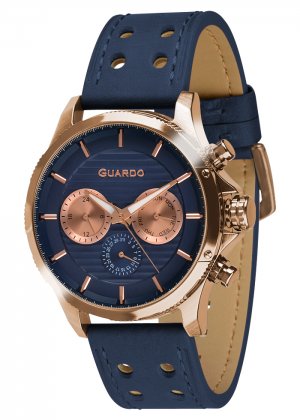 Zegarek Guardo 011456-4 Różowe Złoto