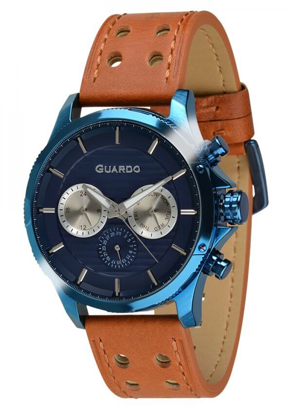 Zegarek Guardo 011456-6 Niebieski