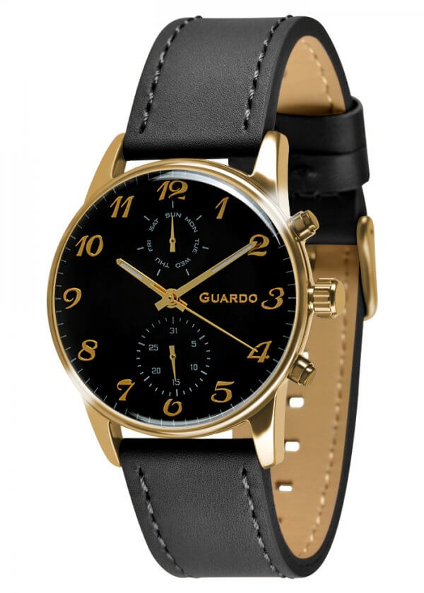 Zegarek Guardo 012009(3)-2 Złoty