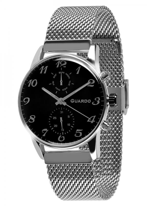 Zegarek Guardo 012009(4)-1 Srebrny