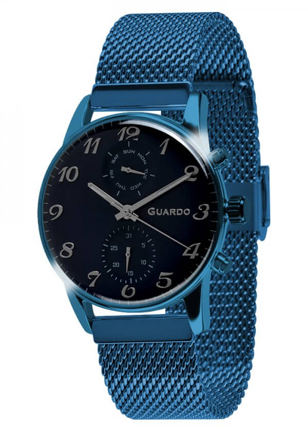 Zegarek Guardo 012009(4)-5 Niebieski