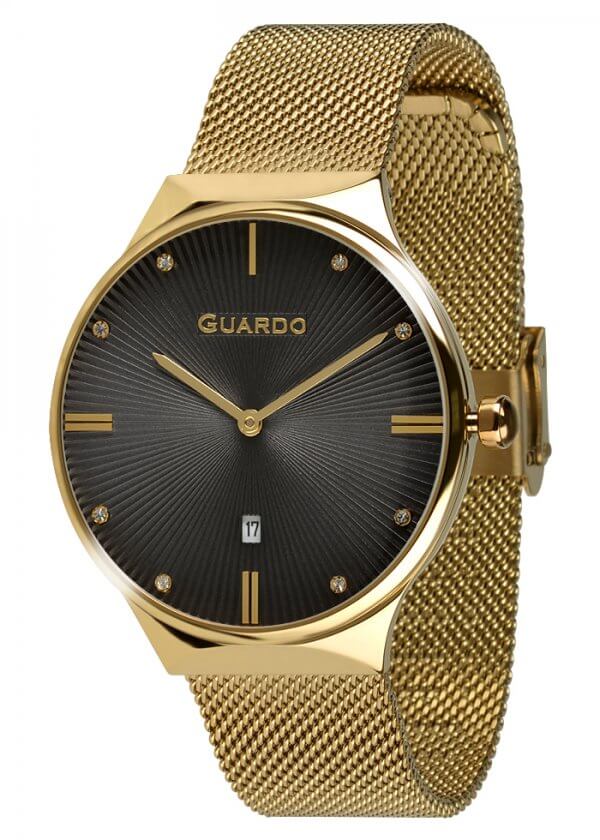 Zegarek Guardo 012473(1)-4 Złoty