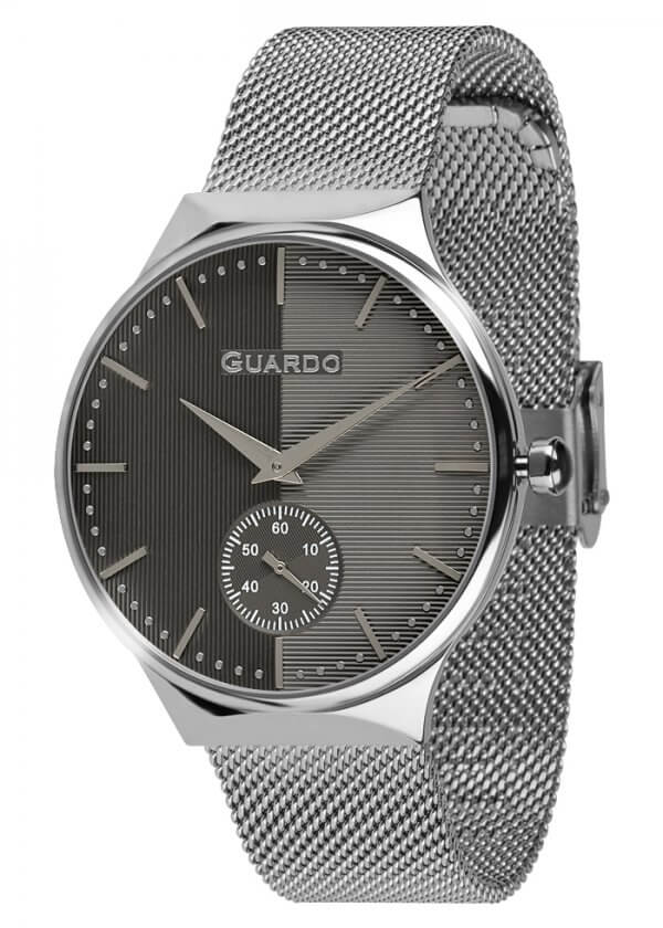Zegarek Guardo 012473(2)-1 Srebrny