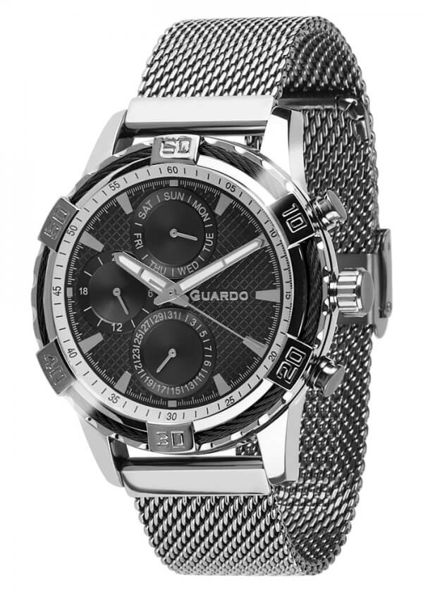 Zegarek Guardo B01352(2)-1 Srebrny