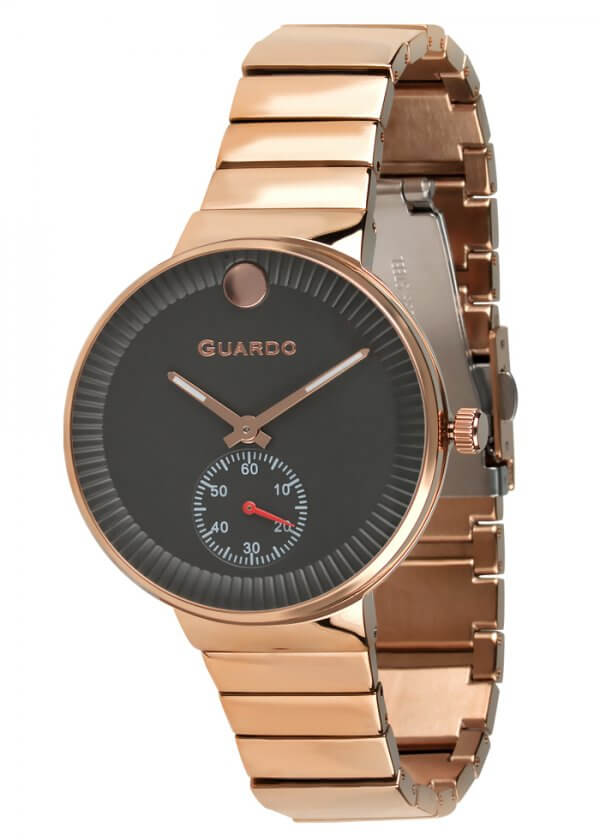 Zegarek Guardo B01400(2)-4 Różowe Złoto