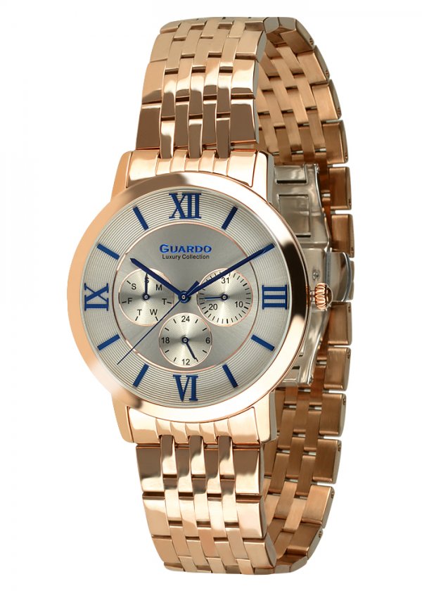 Damski zegarek Na bransolecie Guardo S01953-5
