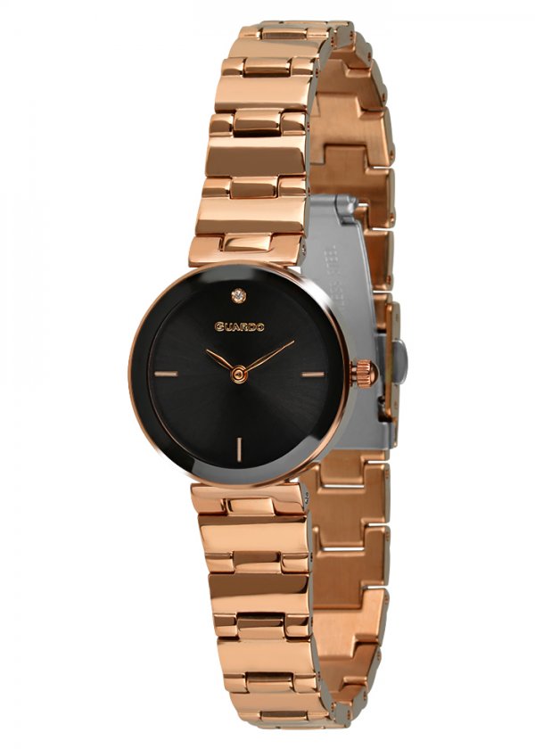 Zegarek Guardo T01070-7 Różowe Złoto