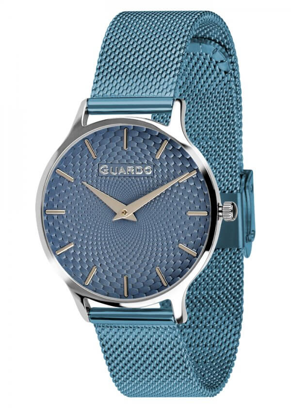 Zegarek Guardo 012516-3 NA BRANSOLECIE MESH. Kolekcja Damska