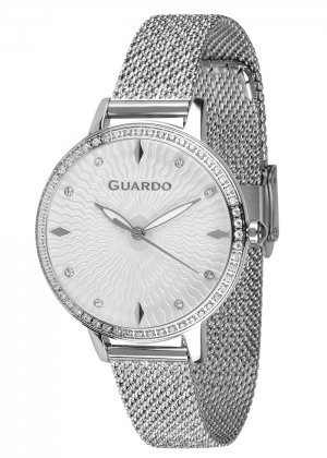 Zegarek Guardo B01340(2)-1 NA BRANSOLECIE MESH. Kolekcja Damska