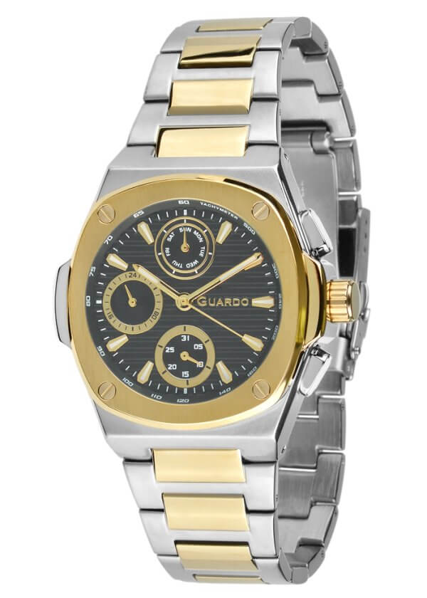 Męski zegarek Guardo Premium 012715-3