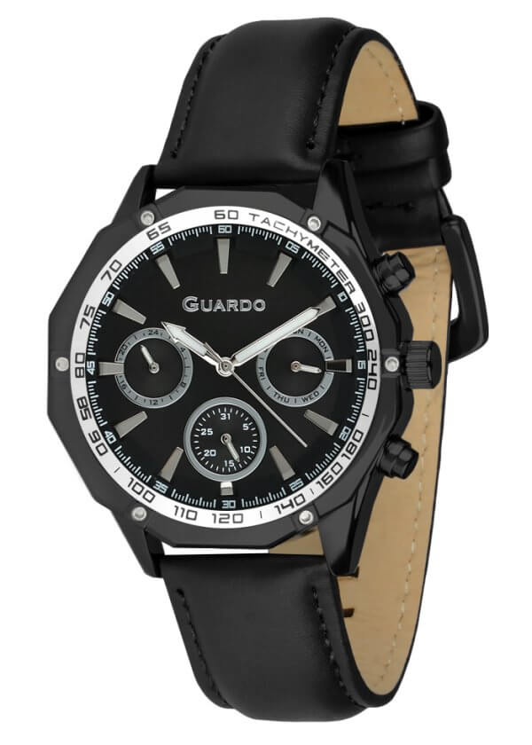 Męski zegarek Guardo Premium 012719-2